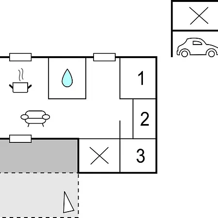 Three-bedroom Holiday In *